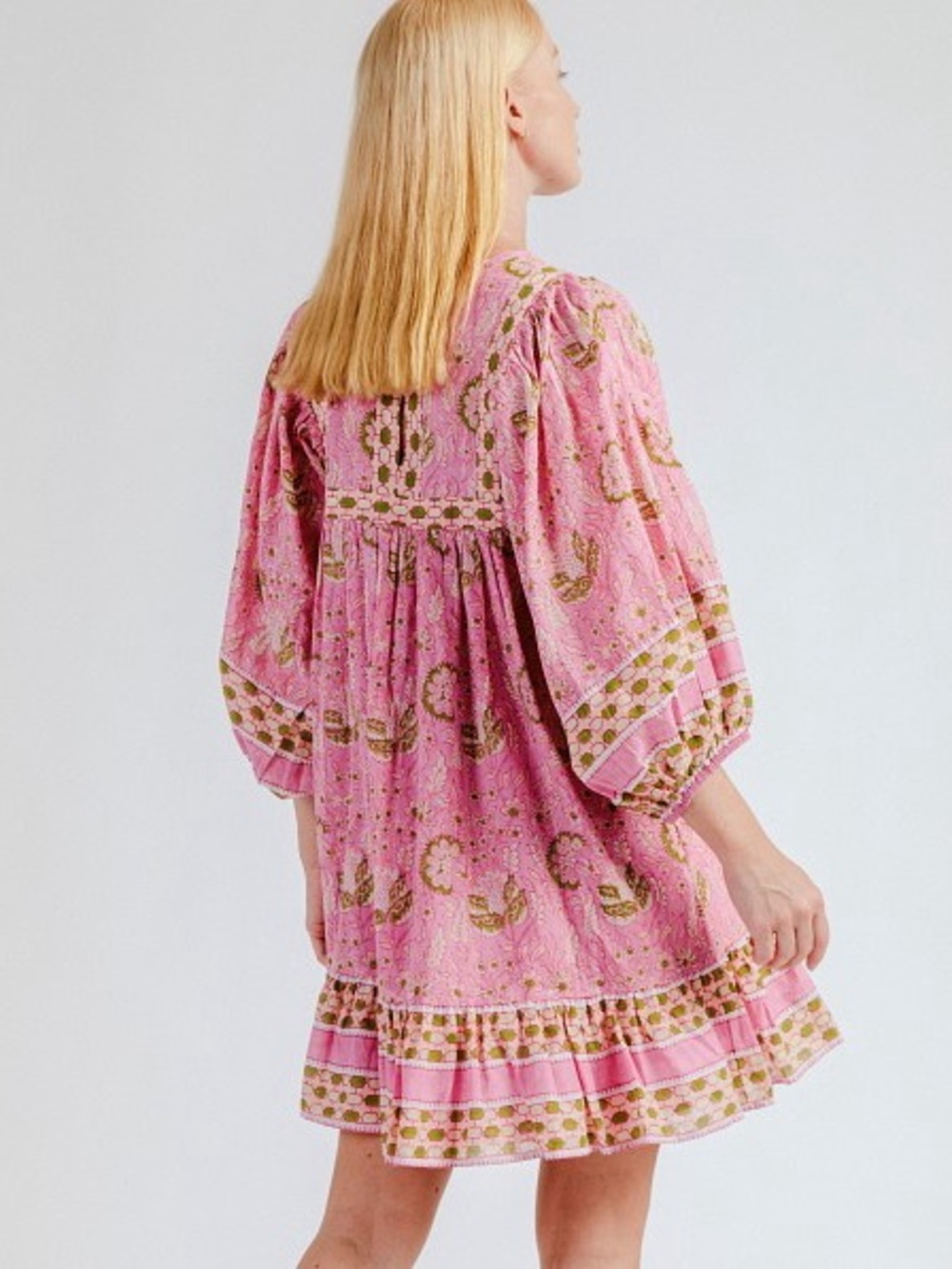 Cleobella Magdalena Mini Dress Wildflower XS - Picture 2 of 5